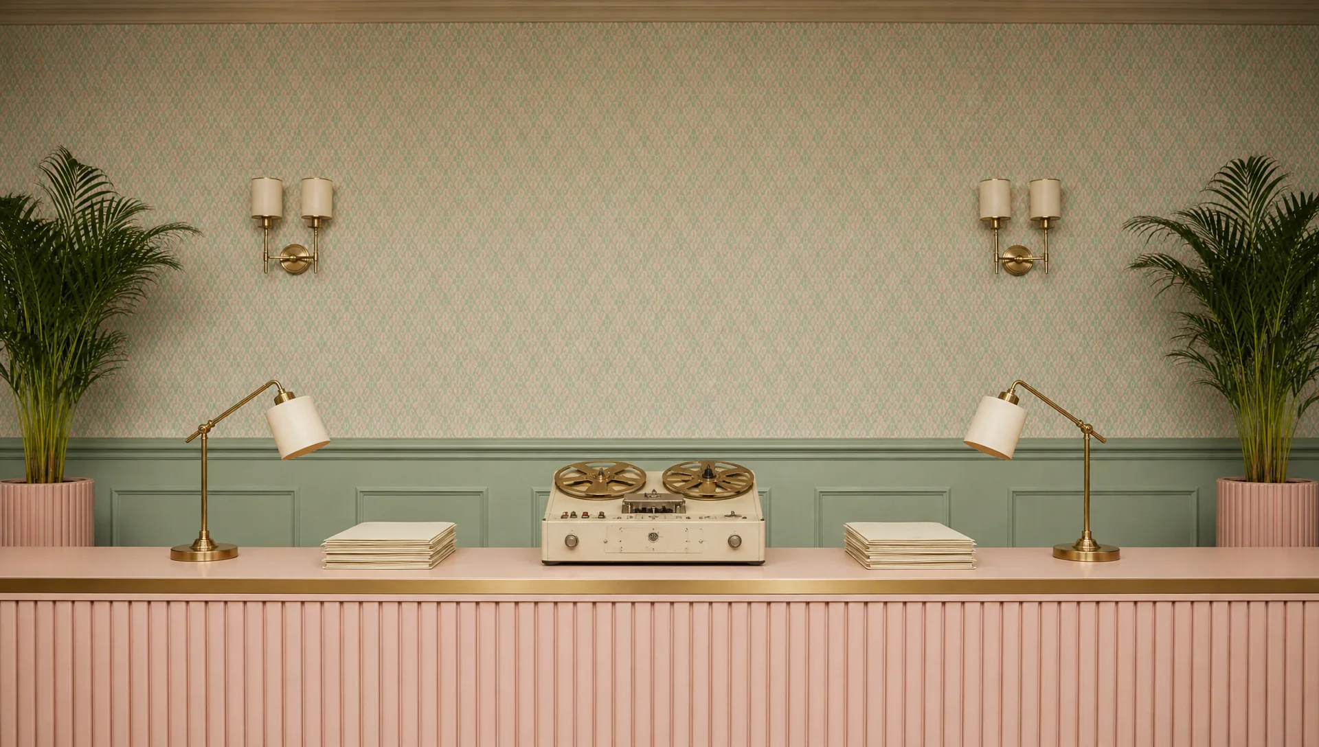 Стойка Мастерской с магнитофоном