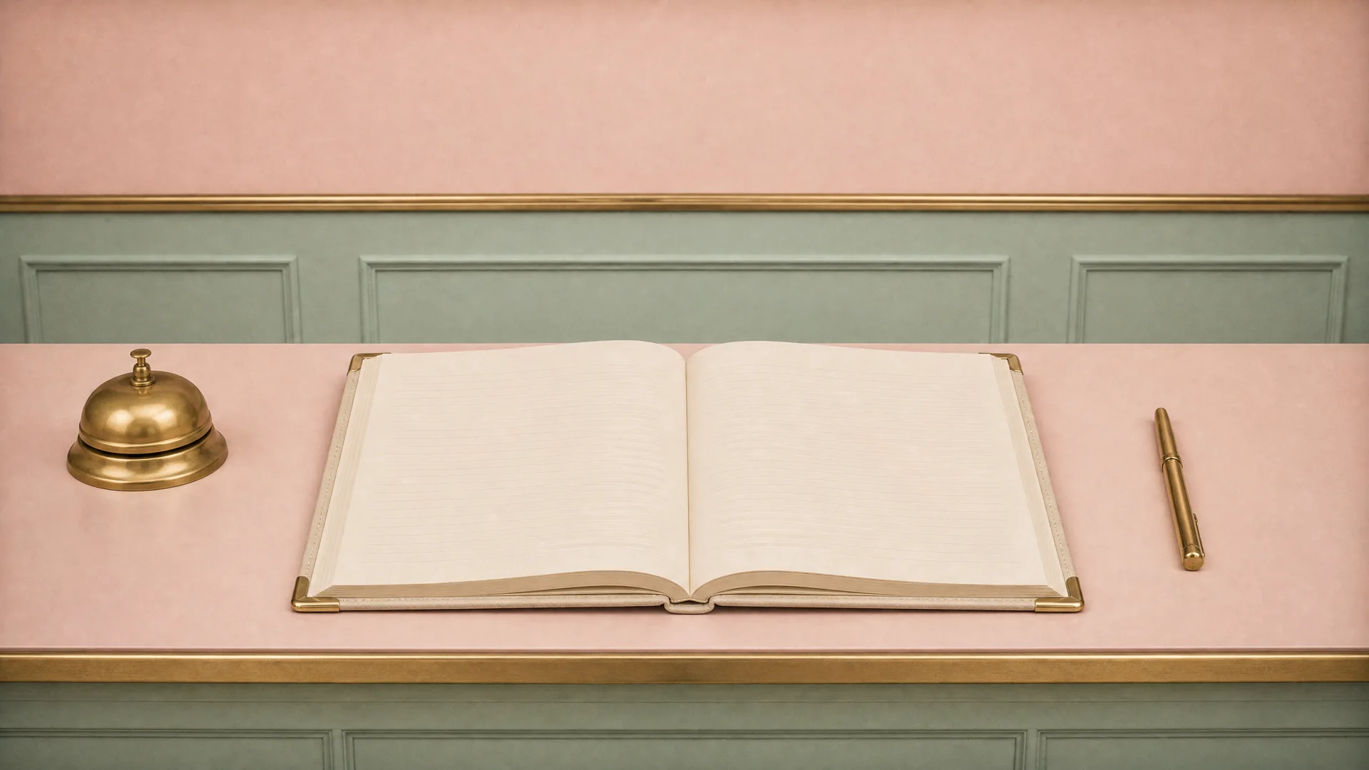 Гостевая книга на стойке